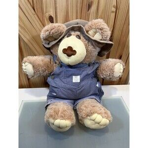 Vintage 1986 Furskins 24" Large Dudley Plush Teddy Bear Xavier Roberts